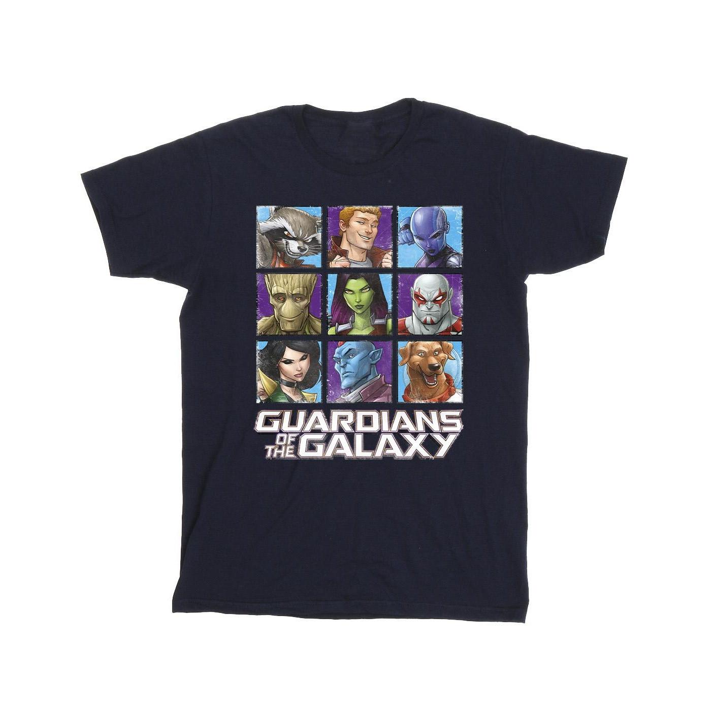Guardians Of The Galaxy Guardians of the Galaxy Character Grid T-Shirt