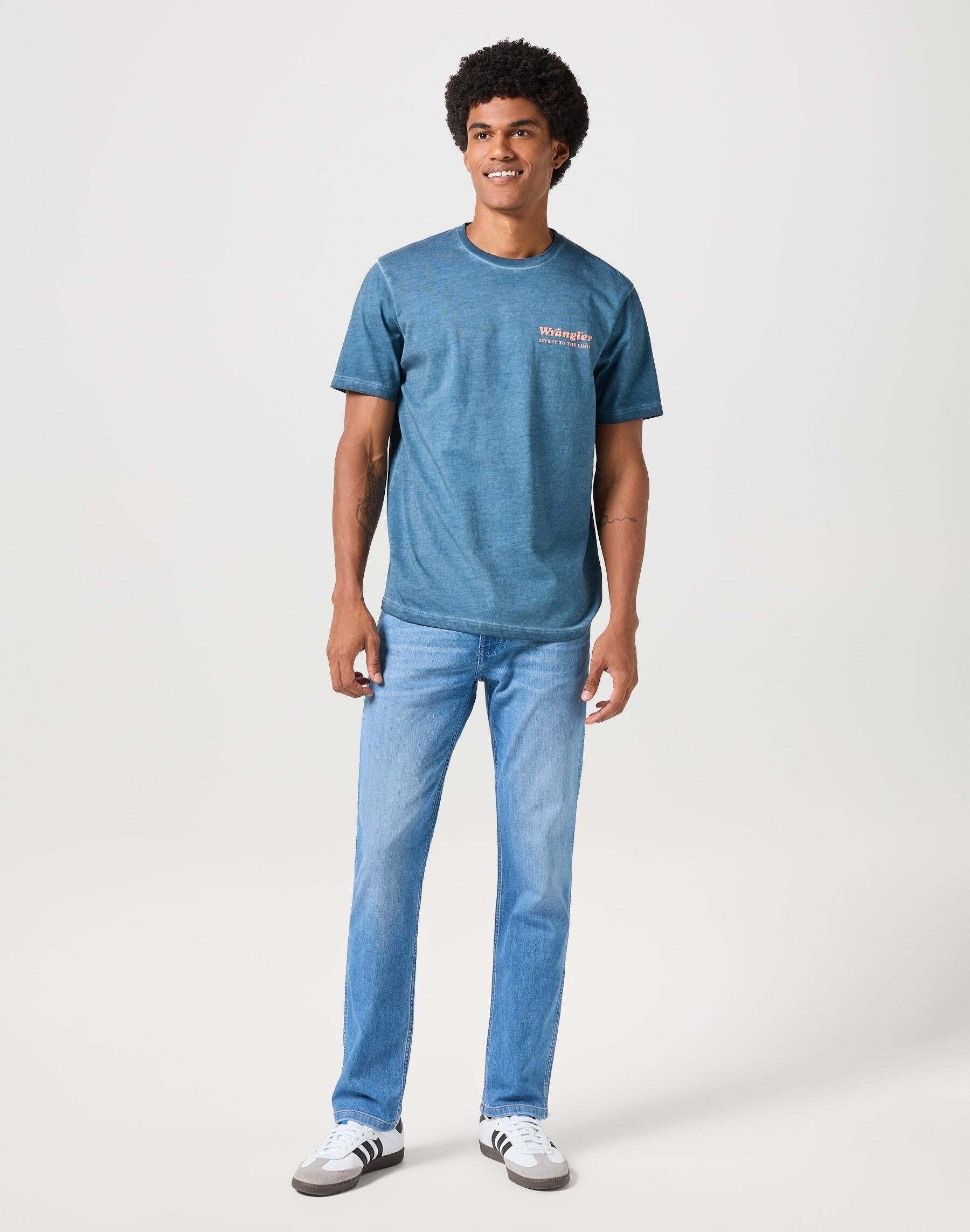 Wrangler Greensboro Low Stretch Straight Leg Jeans