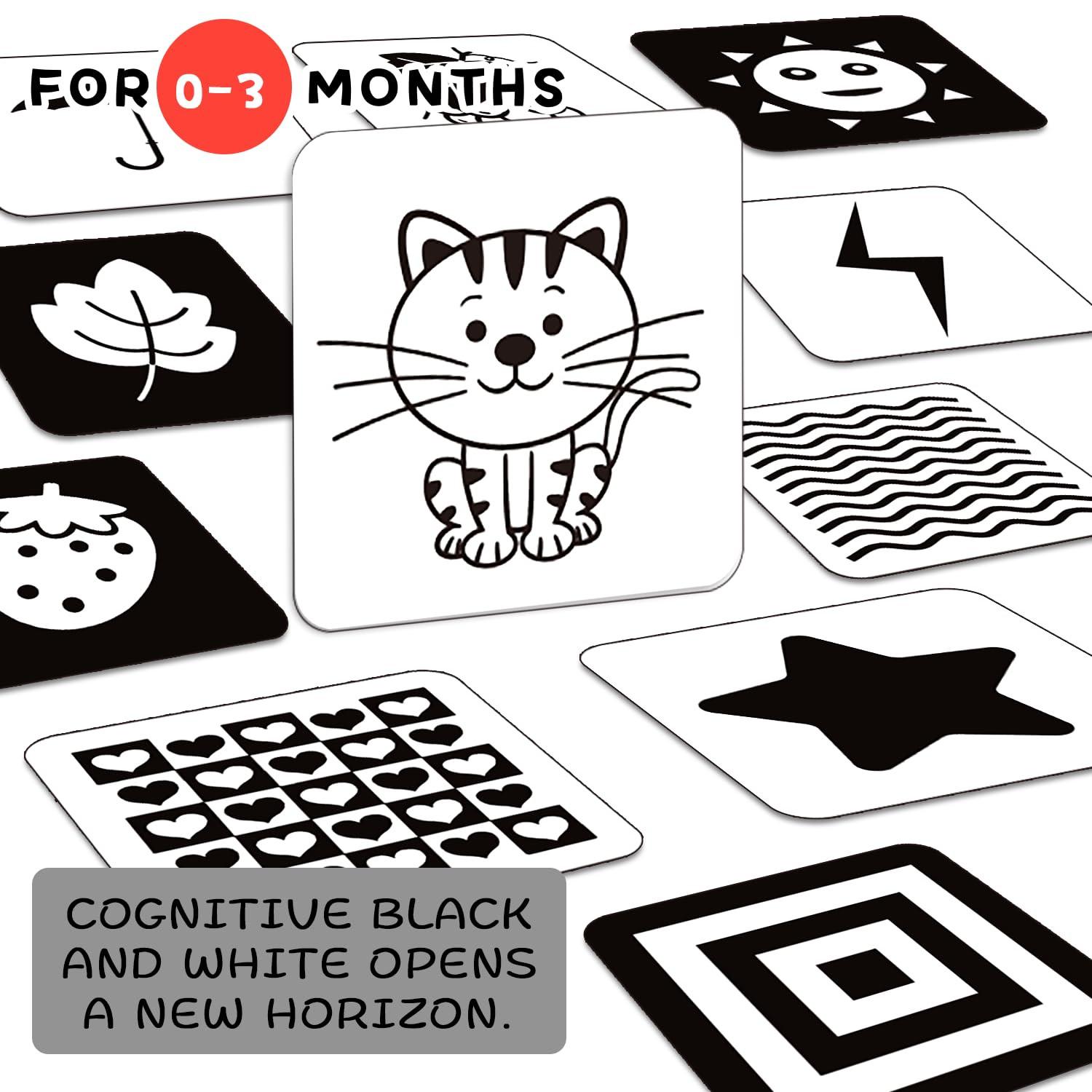 Activity-board Babyspielzeug Kontrastkarten Baby,Kontrastbuch Baby Neugeborene