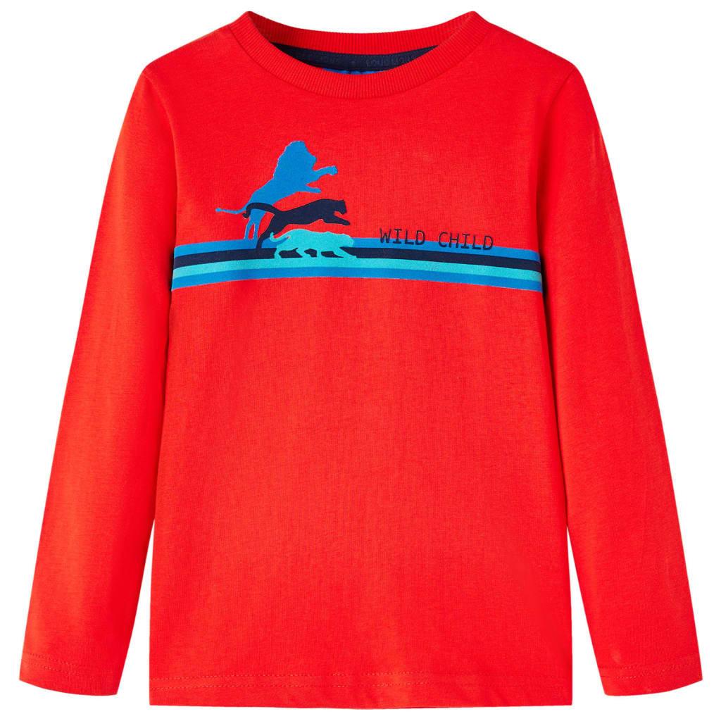 VidaXL Kinder langarmshirt baumwolle