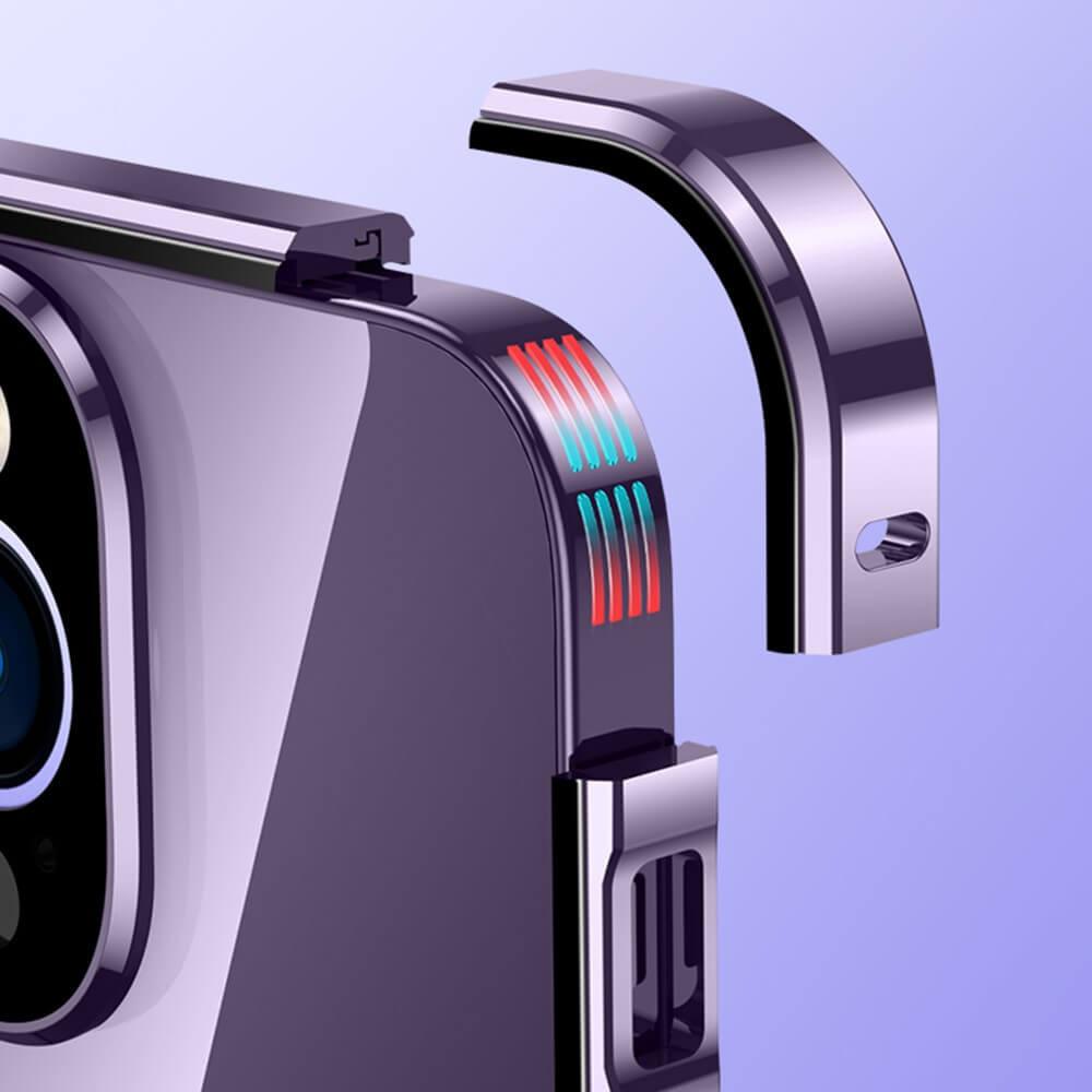 Cover-Discount iPhone 14 Pro - Magnetische Schutzhülle mit Panzerglas