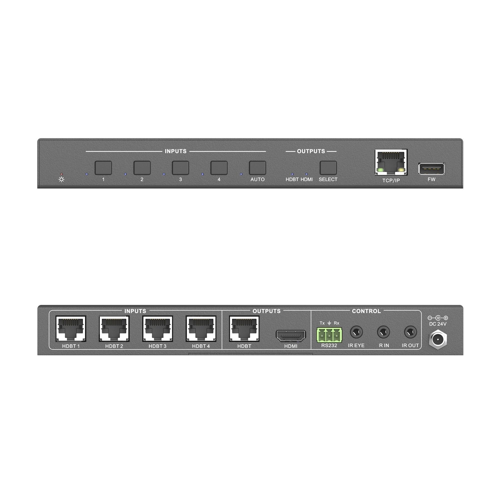 PureTools PureTools PT-SW-HDBT41 Video-Switch HDMI