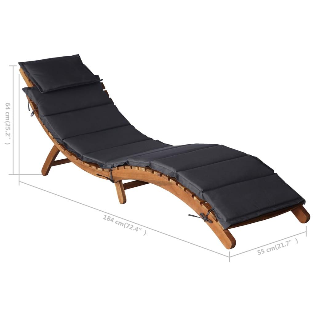 VidaXL Liegestuhl