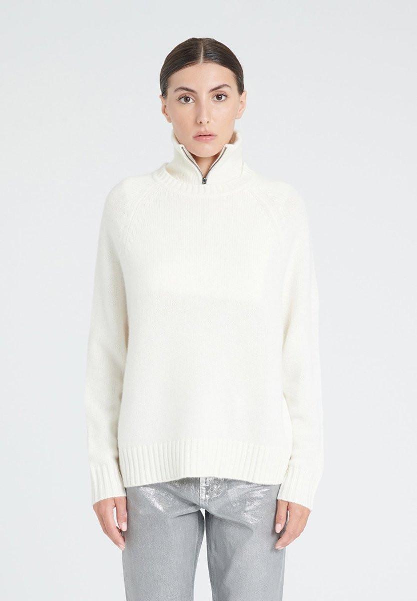 Studio Cashmere8 ZAYA 7 Pullover mit Raglanärmeln 6 Fäden - 100% Kaschmir