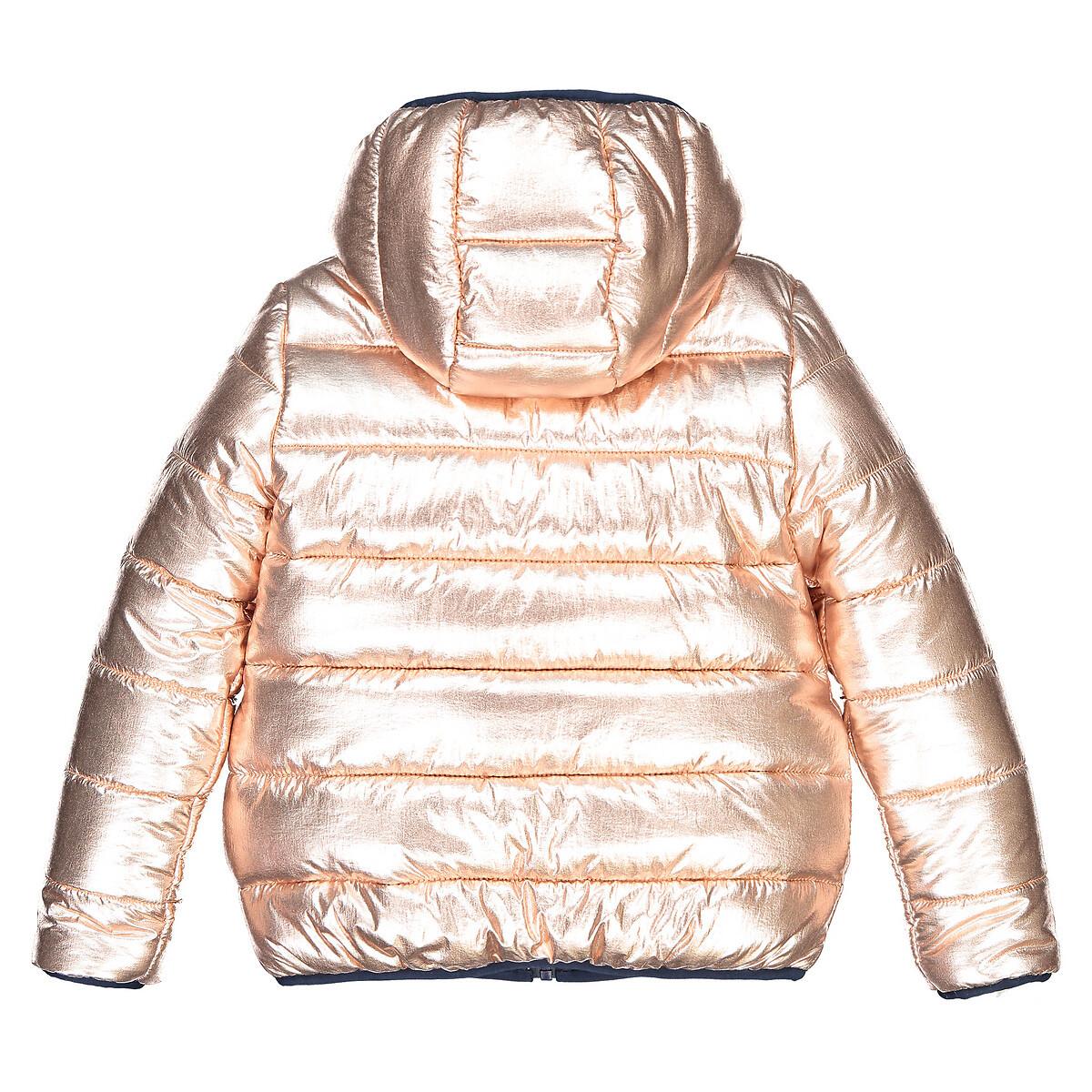 La Redoute Collections Wende-Jacke mit Kapuze