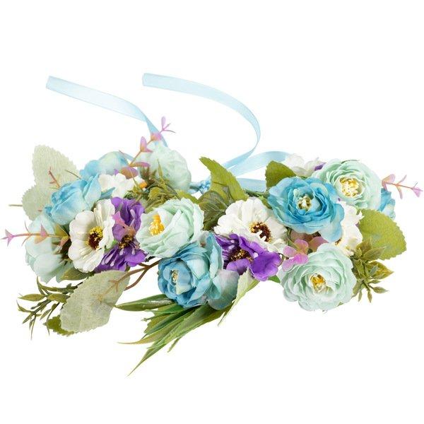 Tectake Blumenkranz Frühlingswiese