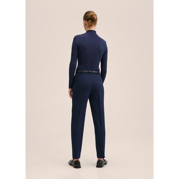 MANGO BOREAL Slim Fit Knöchellange Stoffhose