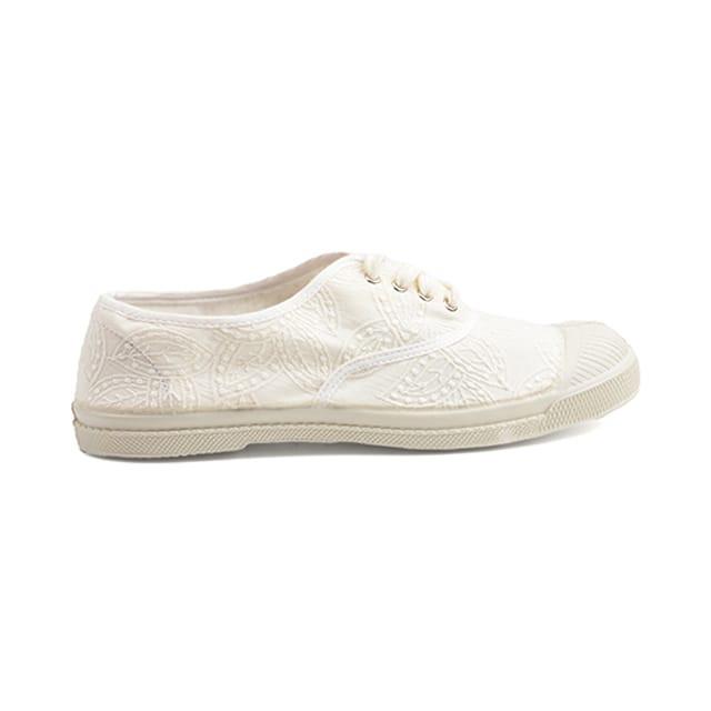 BENSIMON TENNIS LACET BRODERIE ANGLAISE