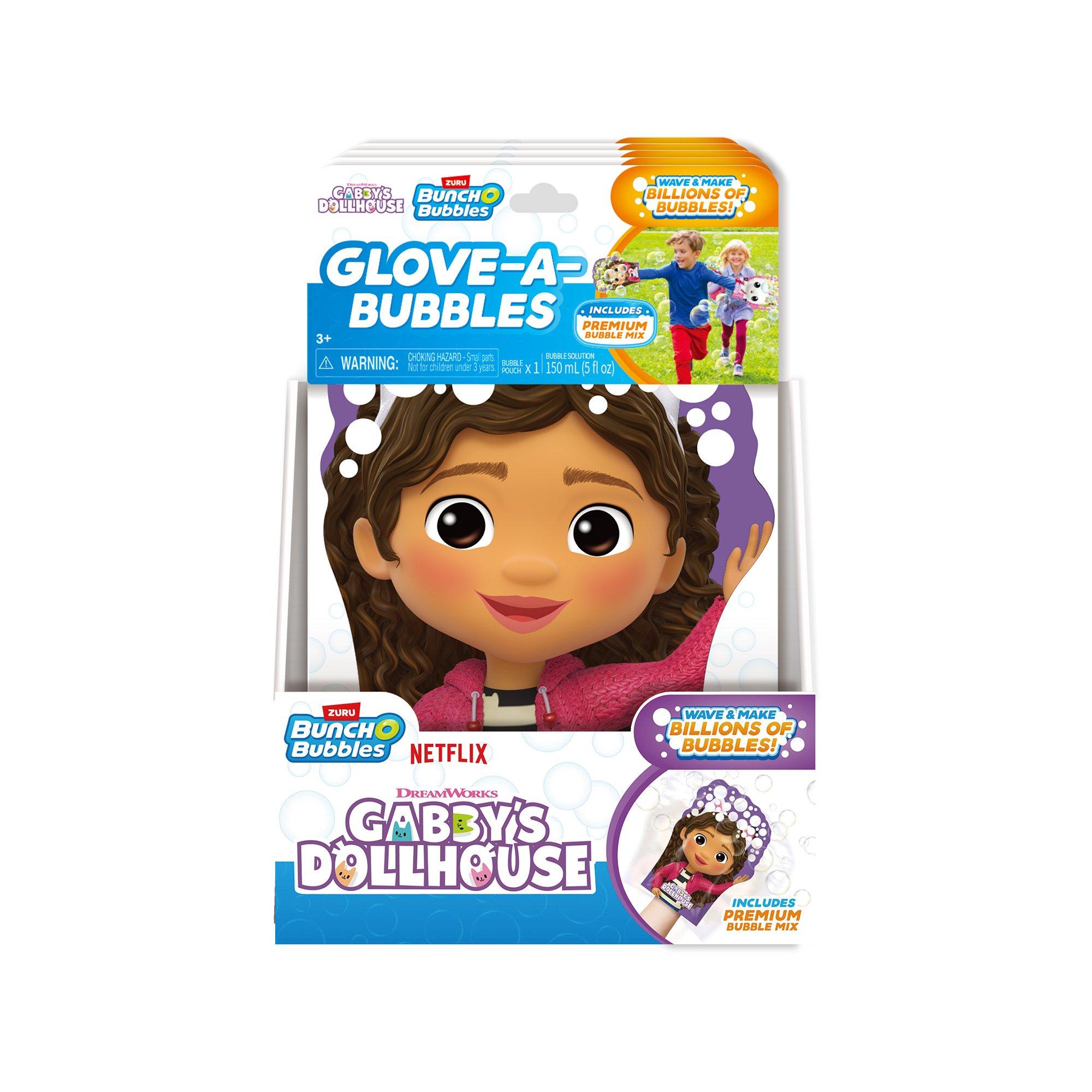 ZURU Seifenblasen-Handschuh Gabby's Dollhouse, Zufallsauswahl