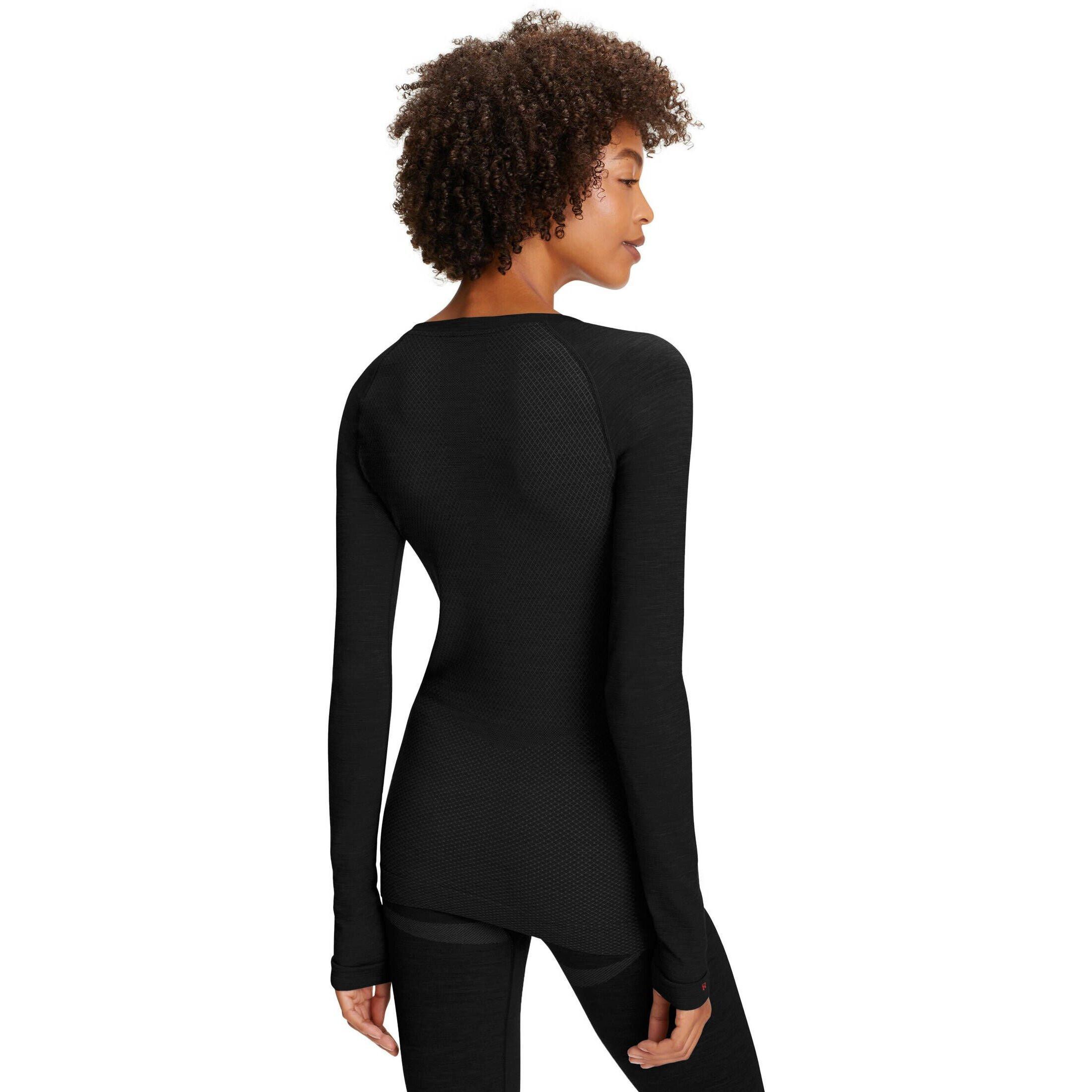 FALKE Langarmshirt Wool-Tech Light