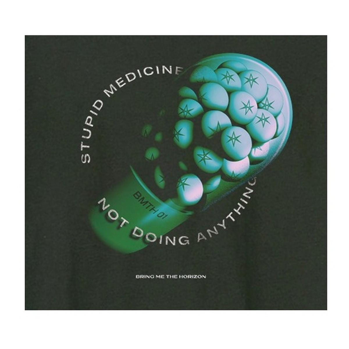 Amplified Stupid Medicine Grafikdruck T-Shirt