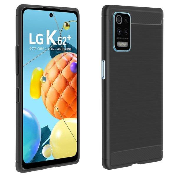 Avizar Carbon-Case LG K62 / K52 Schwarz