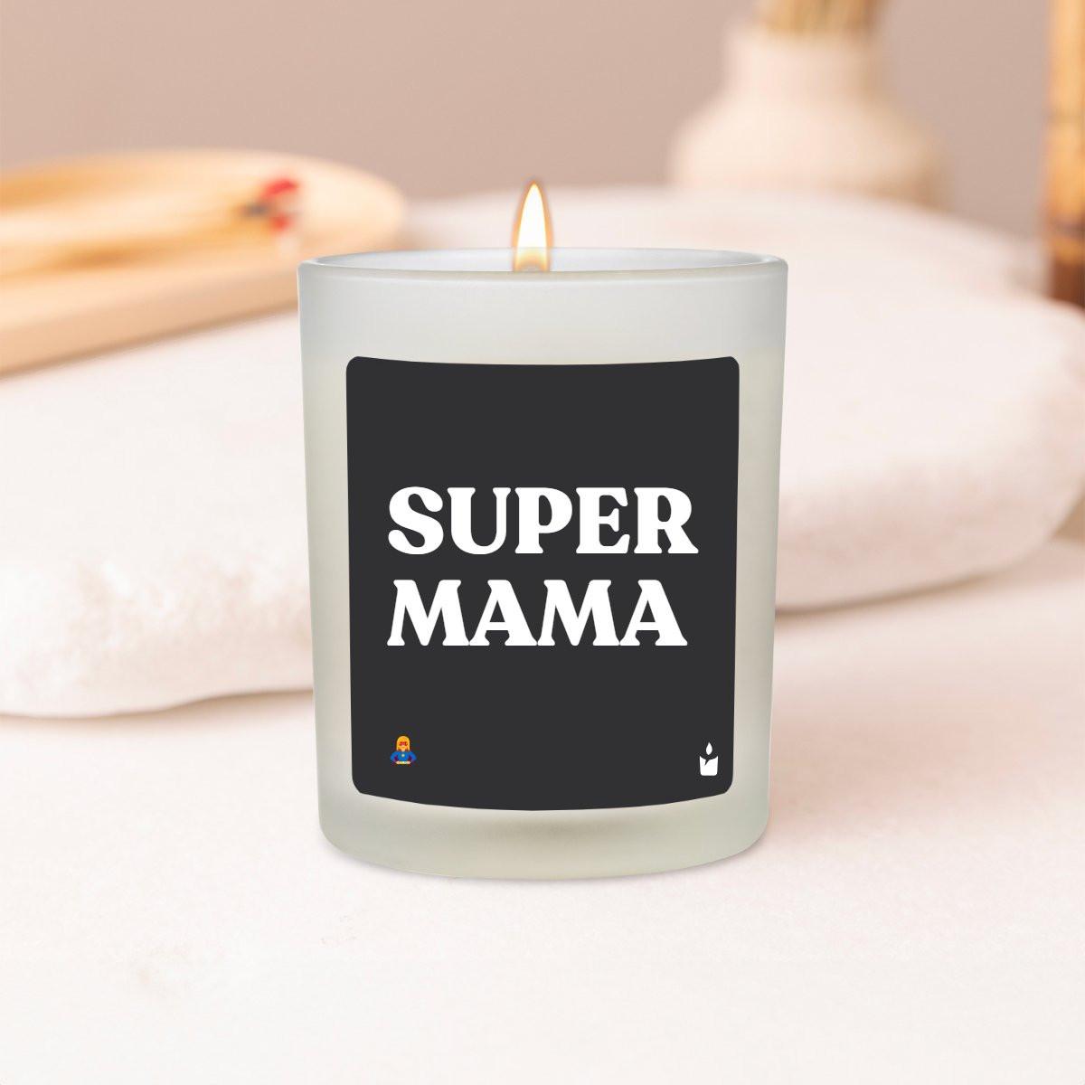 CandleHand Duftkerze Woody Super Mama