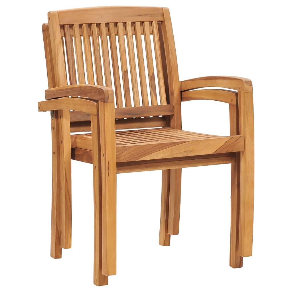 VidaXL Gartenstuhl teak