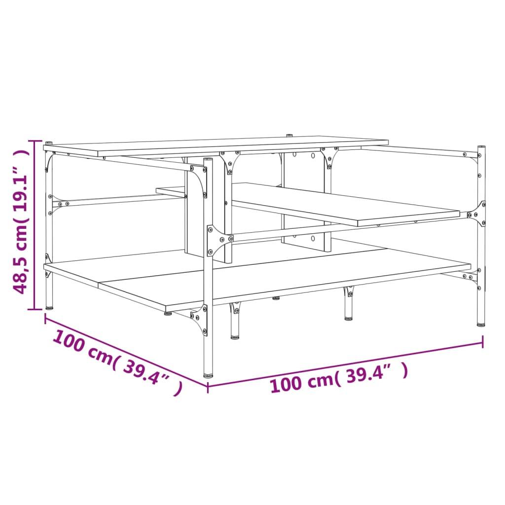 VidaXL Couchtisch holzwerkstoff
