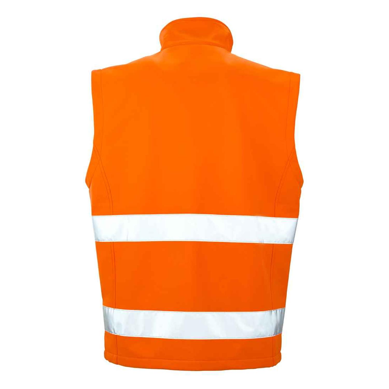 Result Erwachsene SafeGuard Bedruckbares Safety Soft Shell Gilet