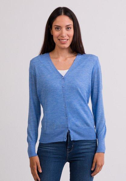 CASH-MERE.CH Kaschmir Cardigan V-Ausschnitt