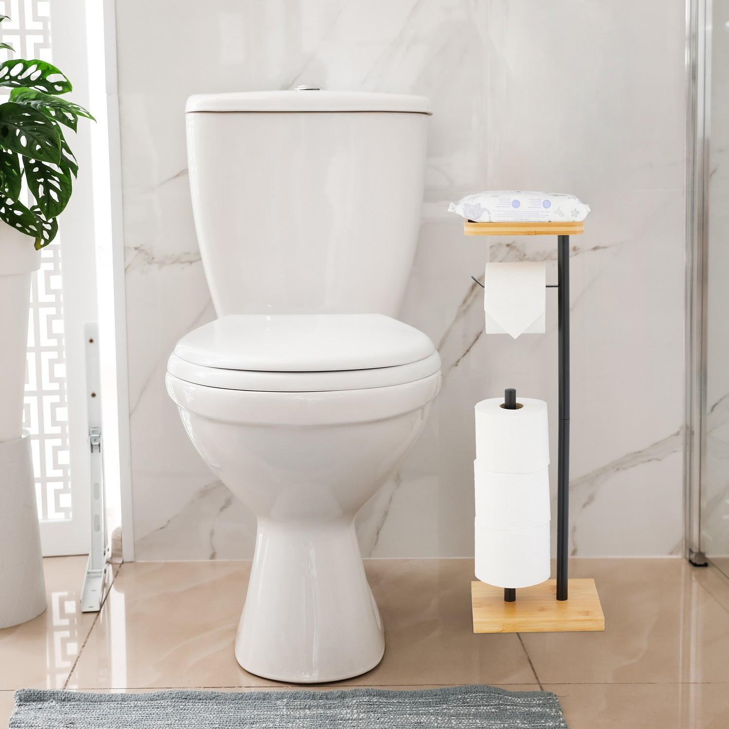 Northix Toilettenpapierhalter mit Platz