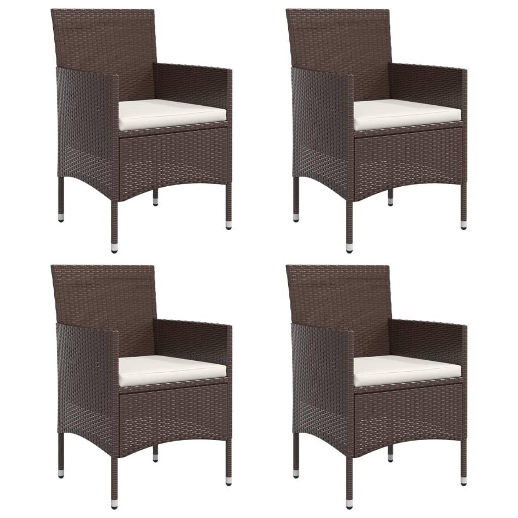 VidaXL Garten essgruppe poly-rattan