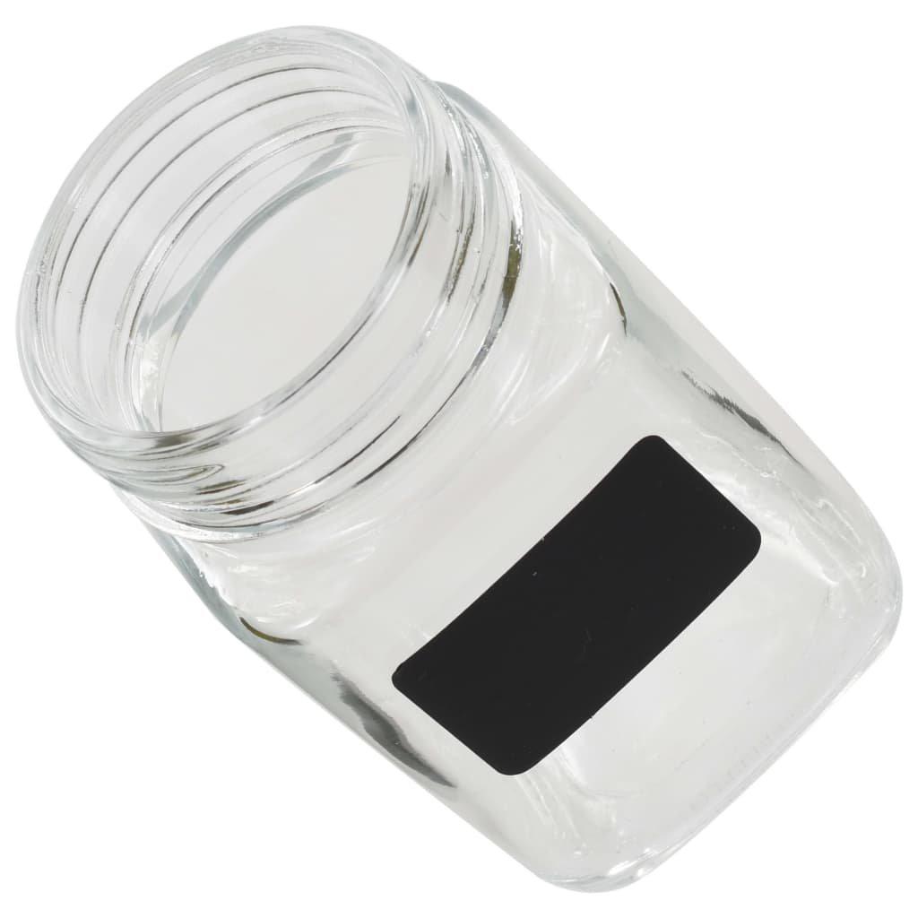 VidaXL Vorratsgläser mit aufkleber 12 stk. glas
