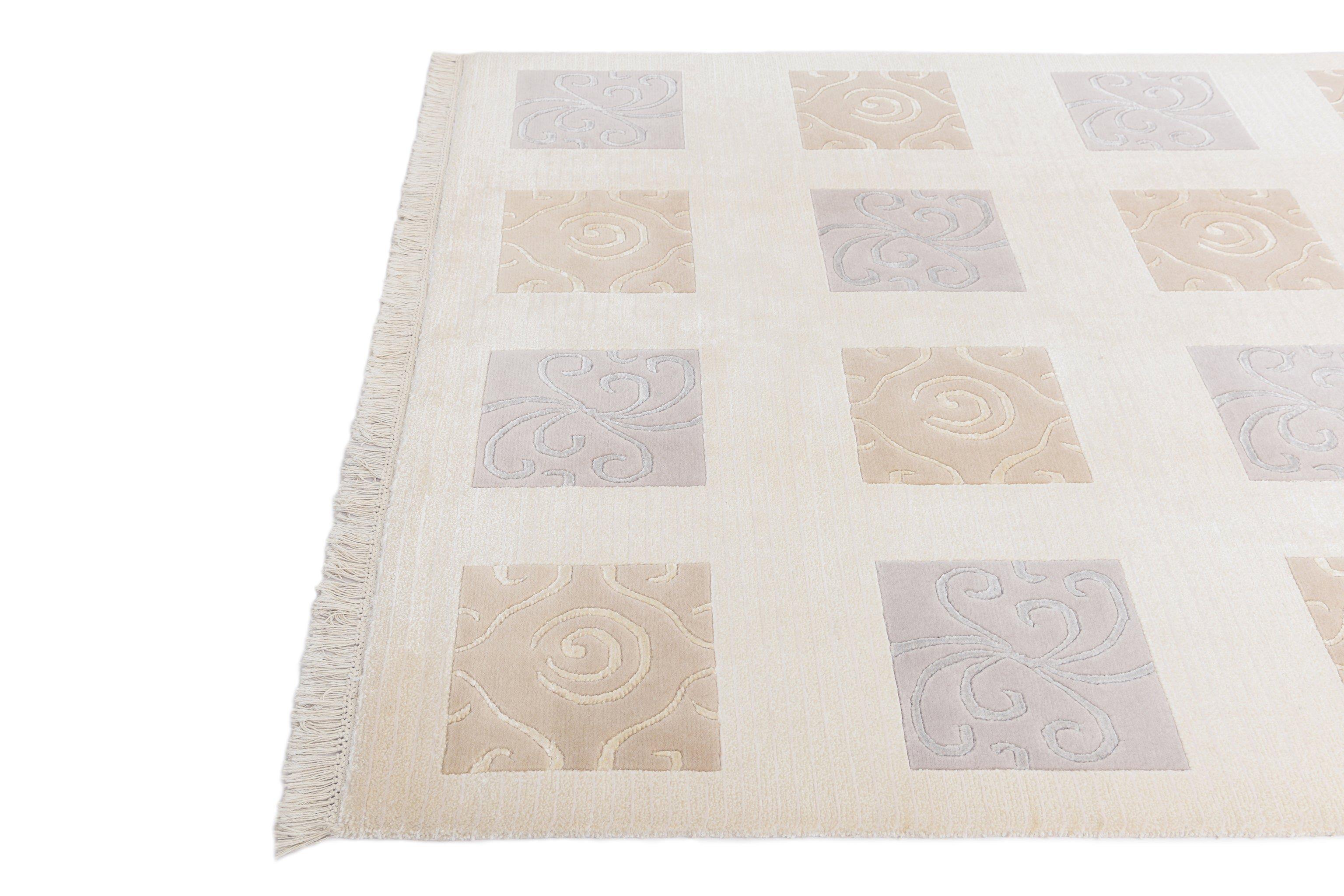 VIDAL Handgemachter Teppich Darya-Indian