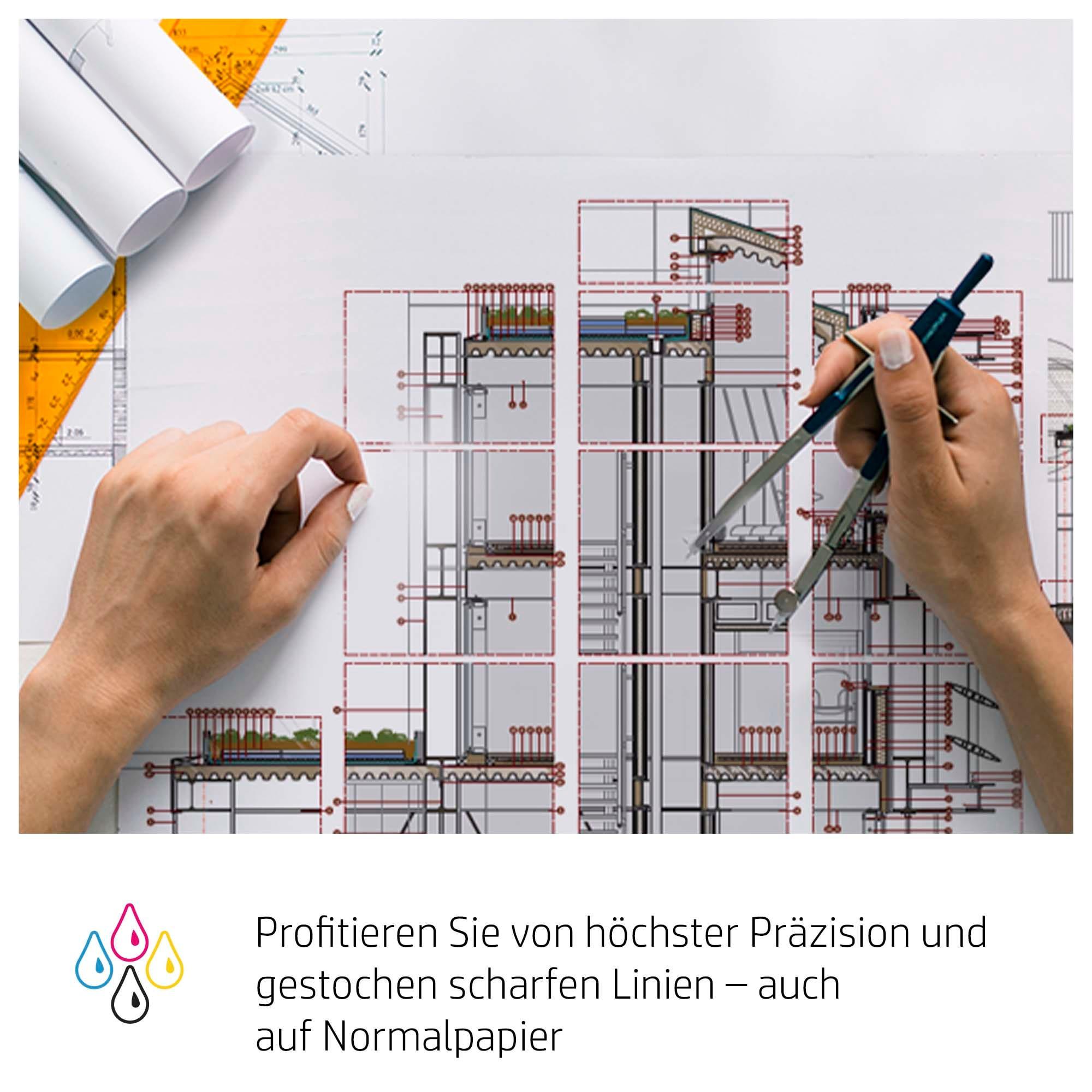 Hewlett-Packard HP Tintenpatrone 728 matte black 3WX25A DesignJet T730/T830 130ml