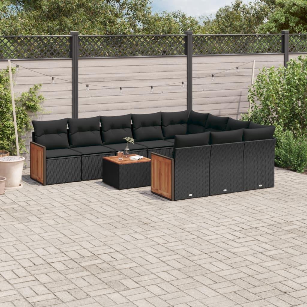 VidaXL Garten sofagarnitur poly-rattan