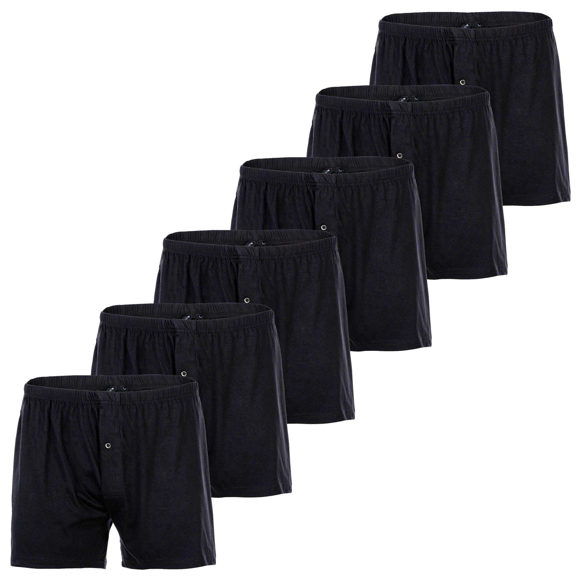 YOURBASICS Boxershort 6er Pack Locker sitzend