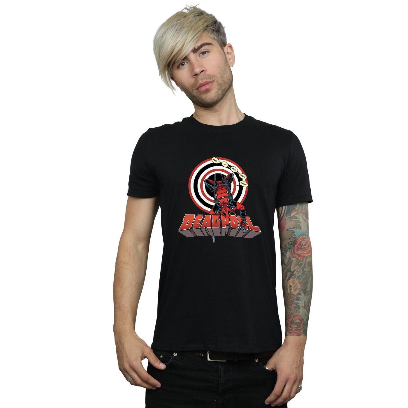 MARVEL Deadpool Target Logo Kurzarm T-Shirt