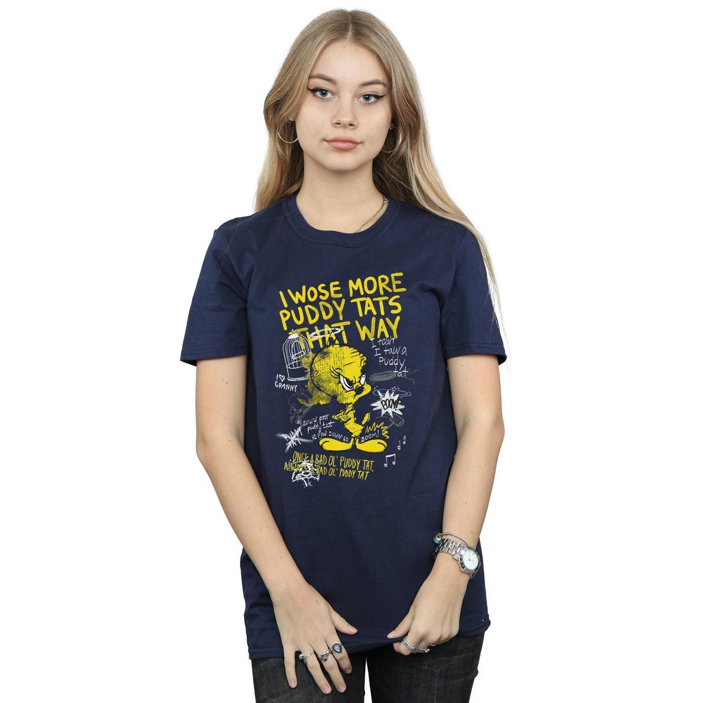 LOONEY TUNES Tweety Pie More Puddy Tats T-Shirt