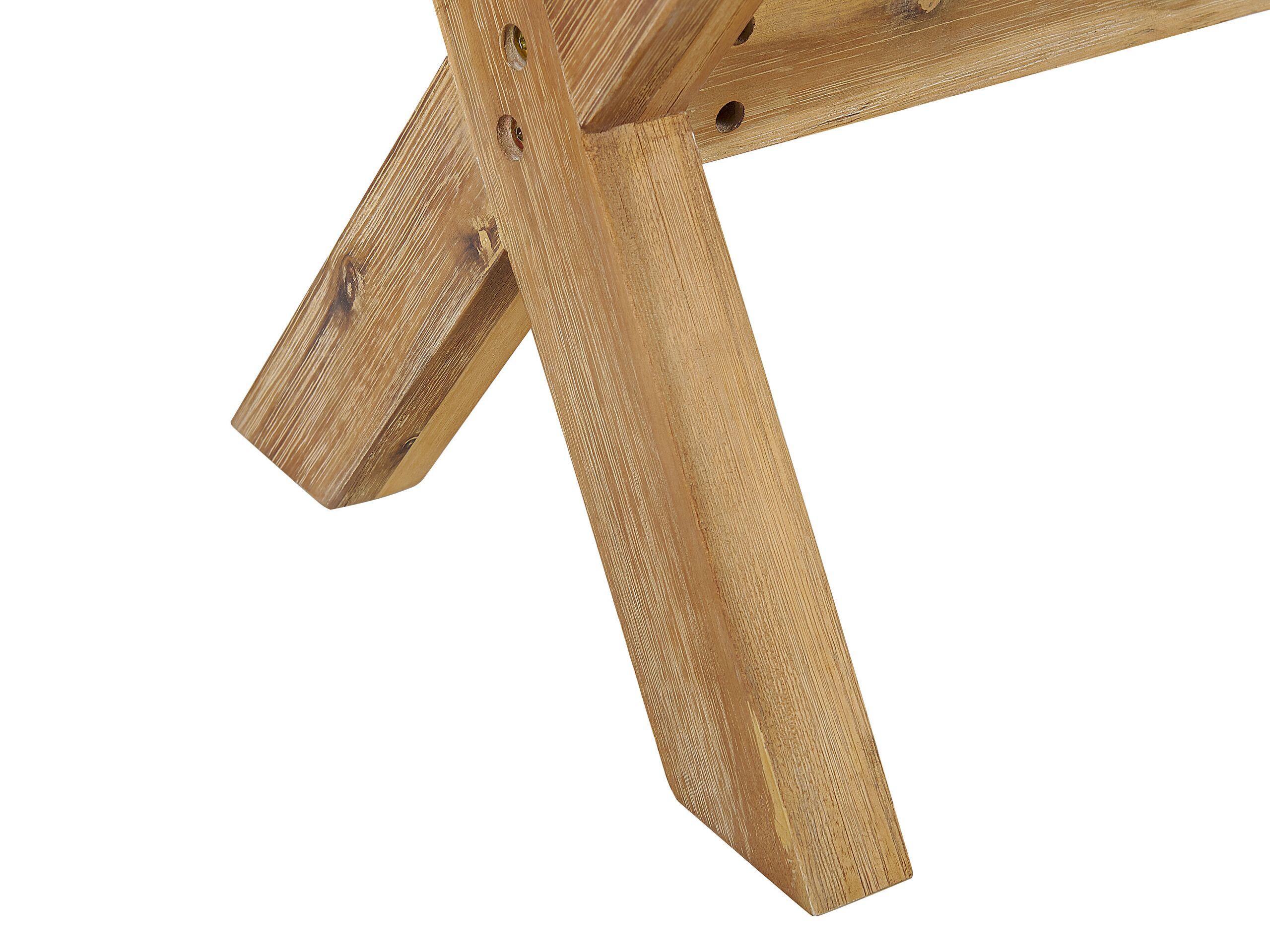 Beliani Gartenbank aus Faserzement Industriell OLBIA