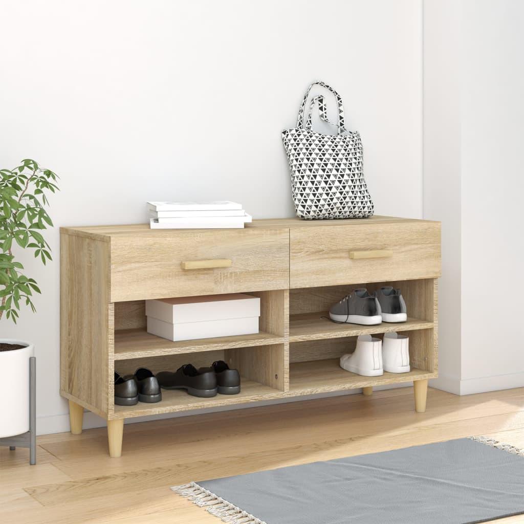 VidaXL Schuhschrank holzwerkstoff