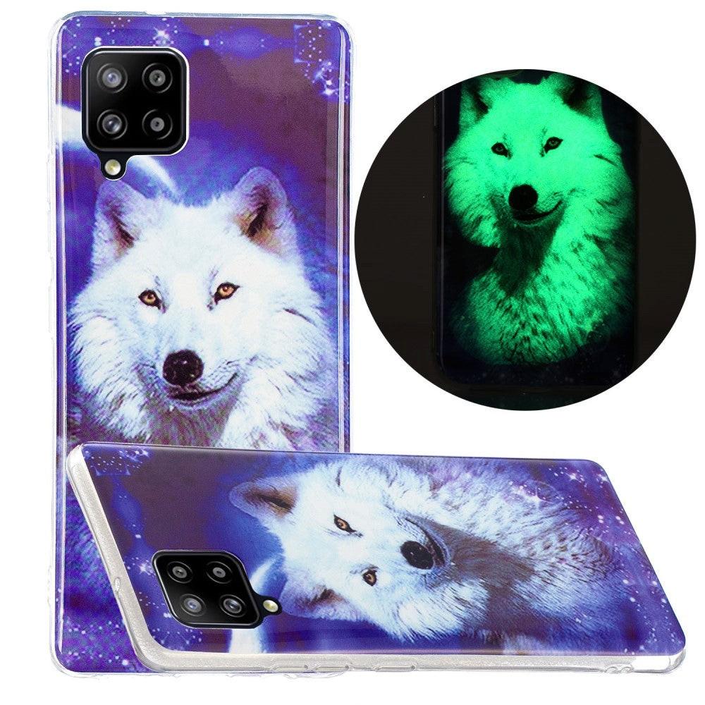 Cover-Discount Galaxy A42 - Fluoreszierendes Silikon Case