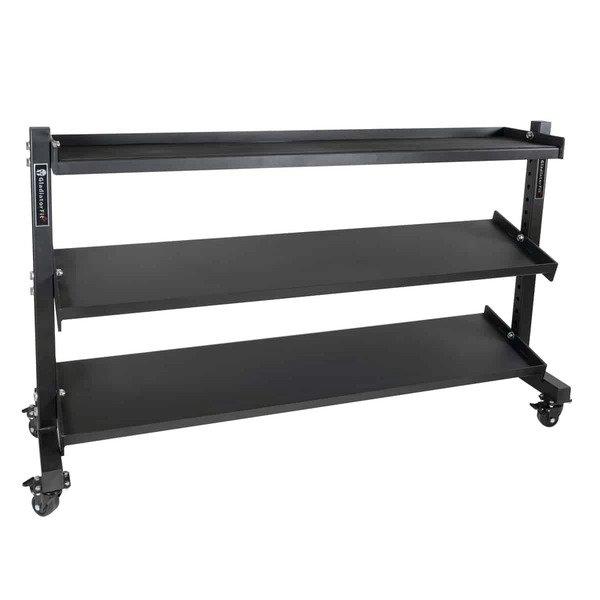 GladiatorFit Universelle Multifunktionsablage mit Rollen