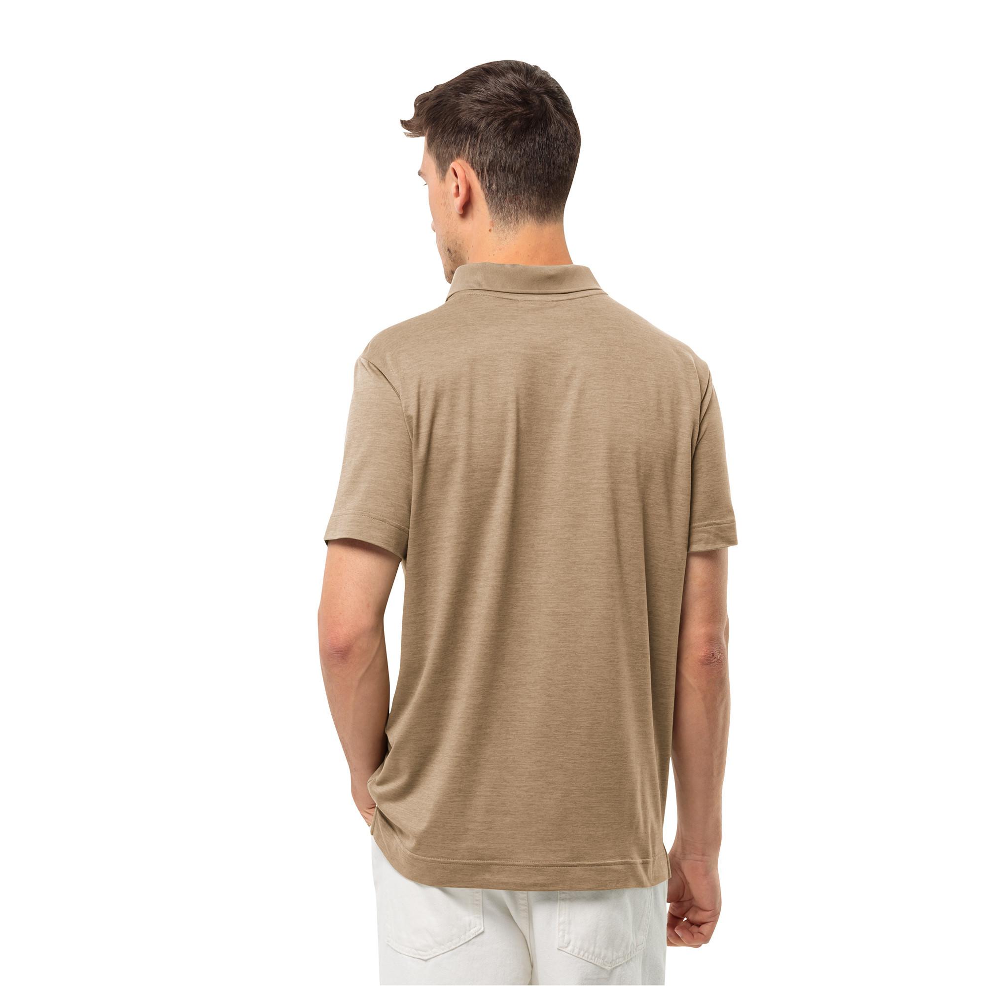 Jack Wolfskin Travel Polo M Poloshirt, kurzarm