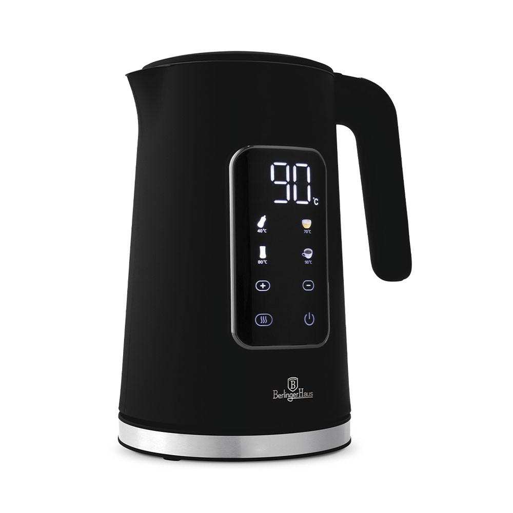 Berlinger Wasserkocher mit Digitalanzeige Black Vantage Collection