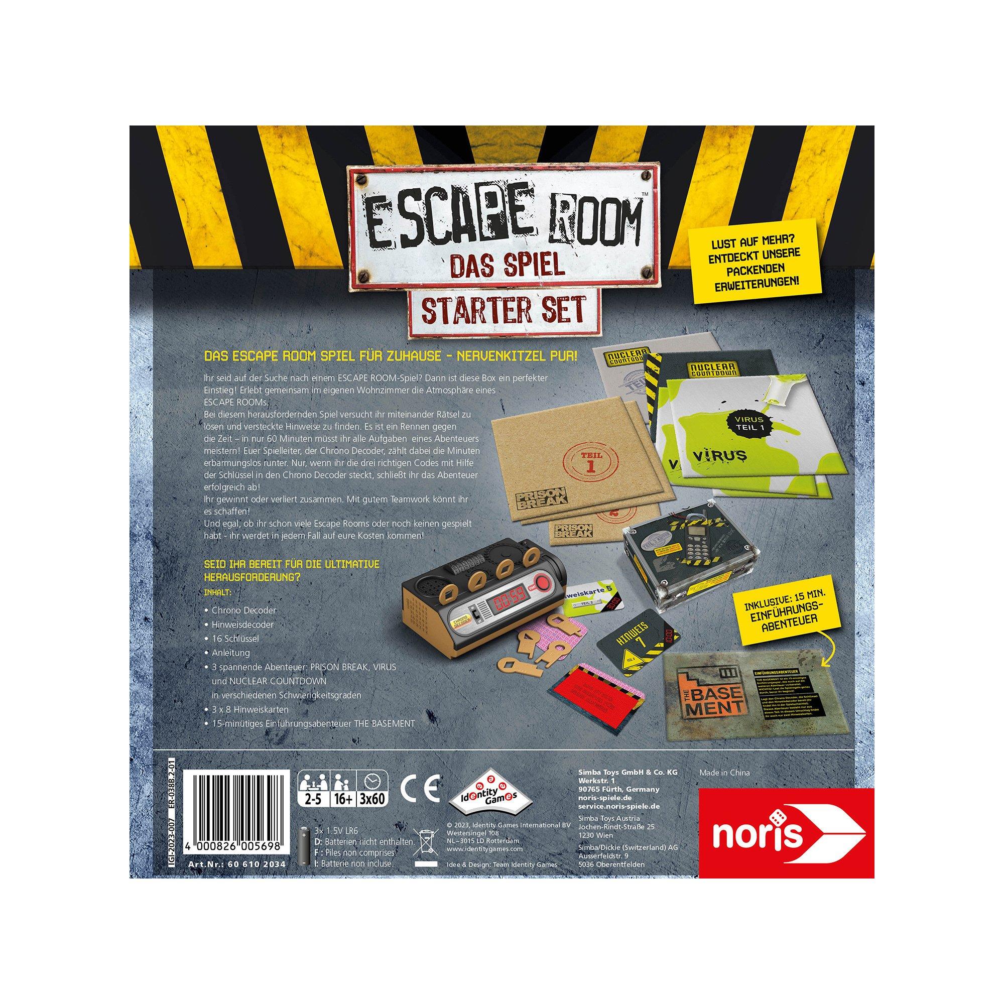 noris Escape Room Das Spiel, Deutsch