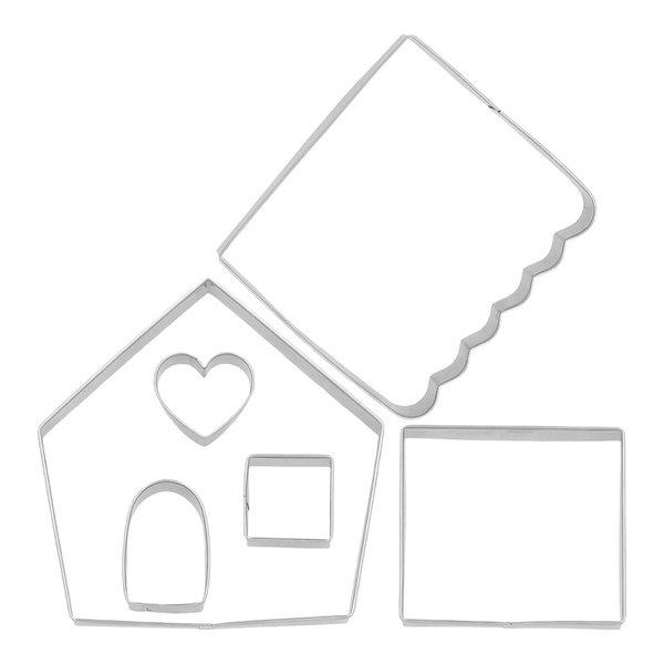 BIRKMANN Ausstecher-Set Lebkuchenhaus