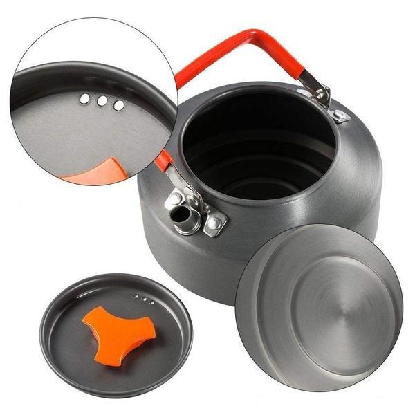 eStore Campingkocher mit Kaffeekanne und Brenner