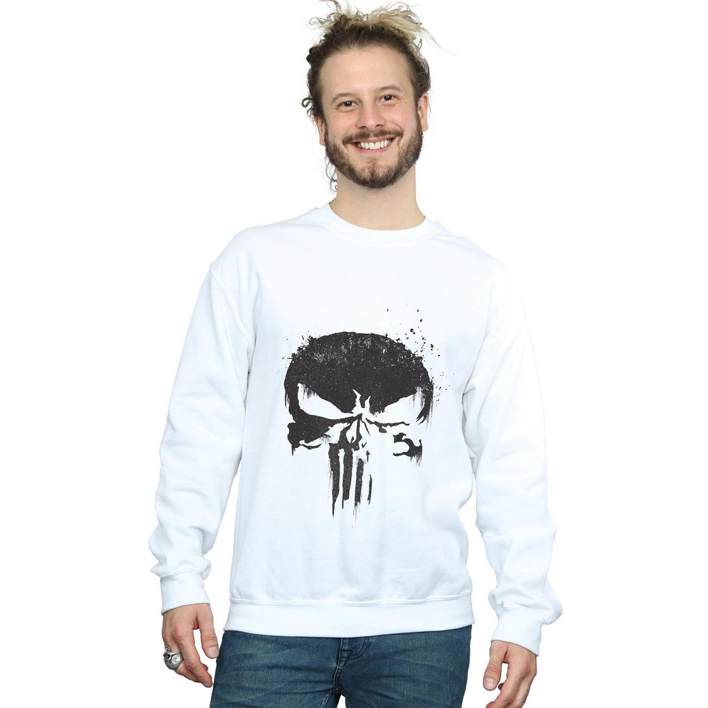 MARVEL The Punisher TV Skull Logo Sweatshirt