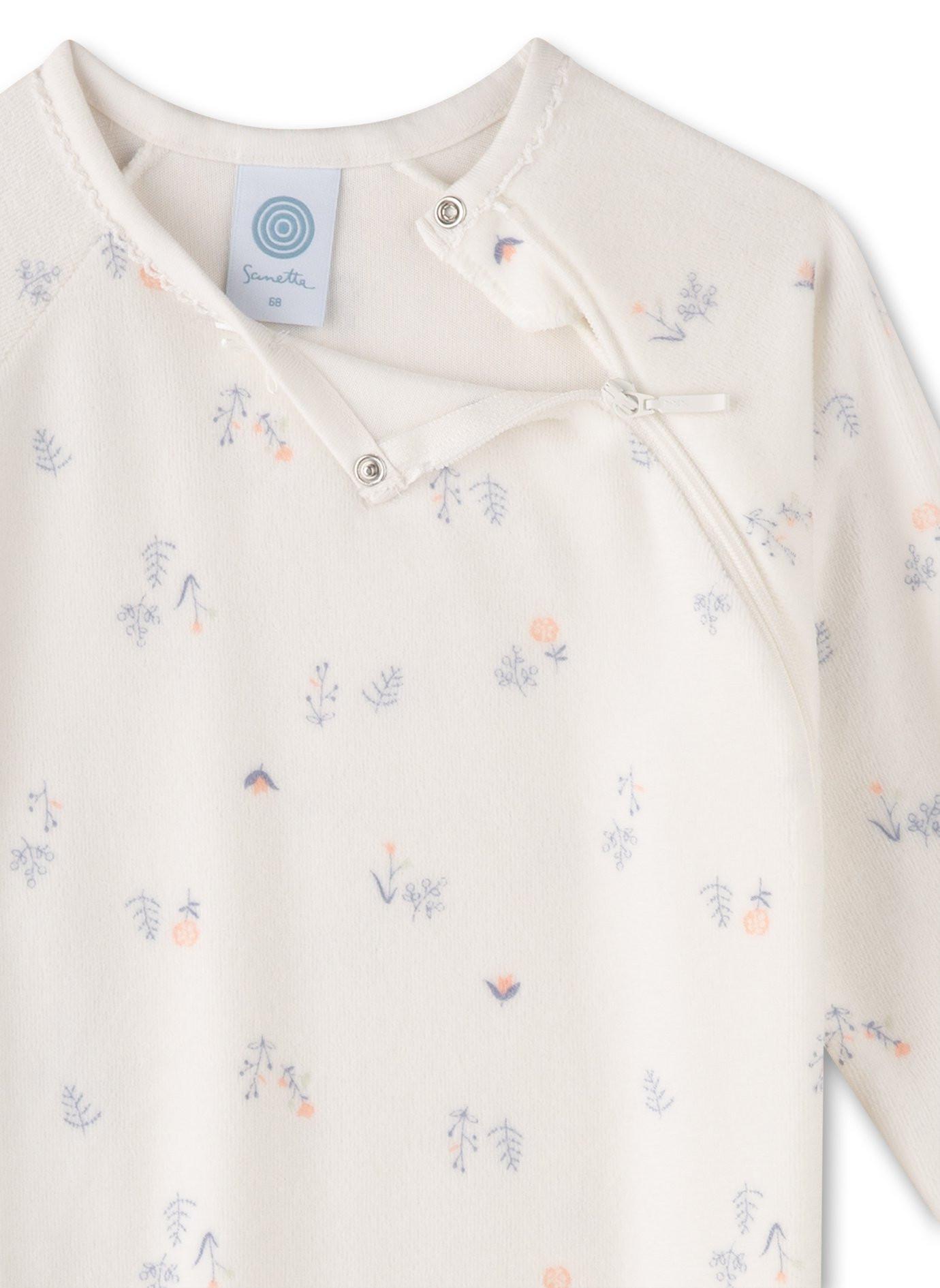 Sanetta Mädchen-Strampler Blumen