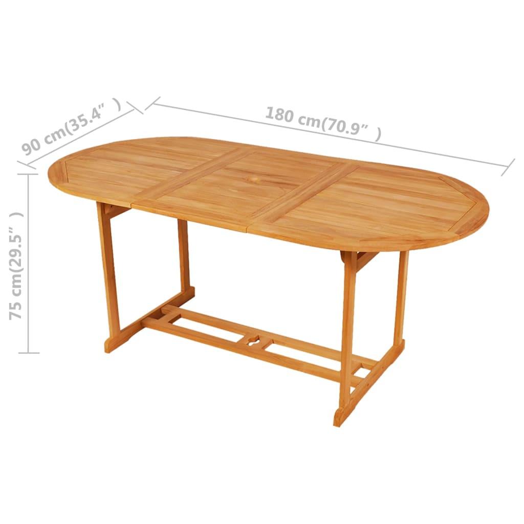 VidaXL Garten-essgruppe holz