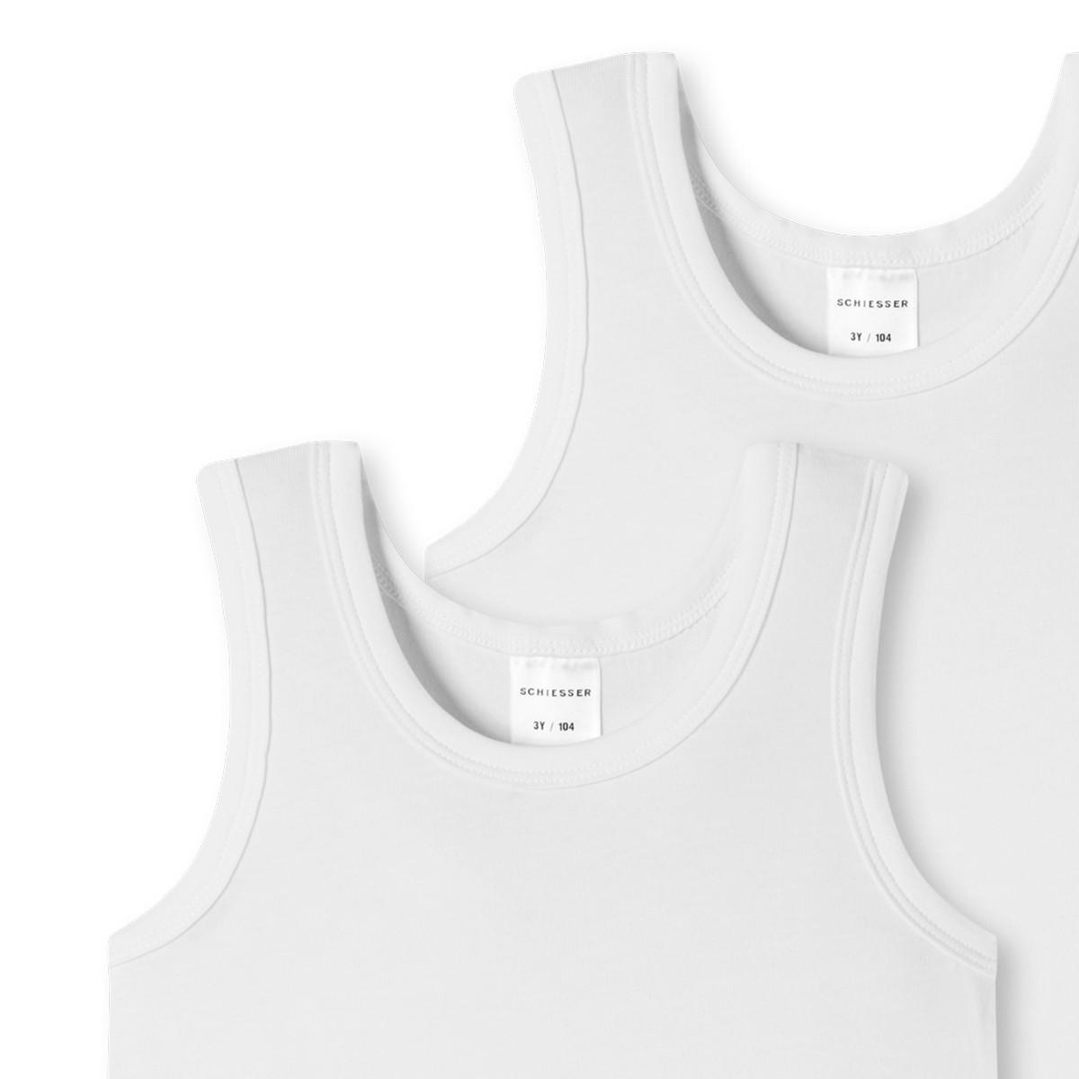 Schiesser 6er Pack Kids Boys 95/5 Organic Cotton - Unterhemd