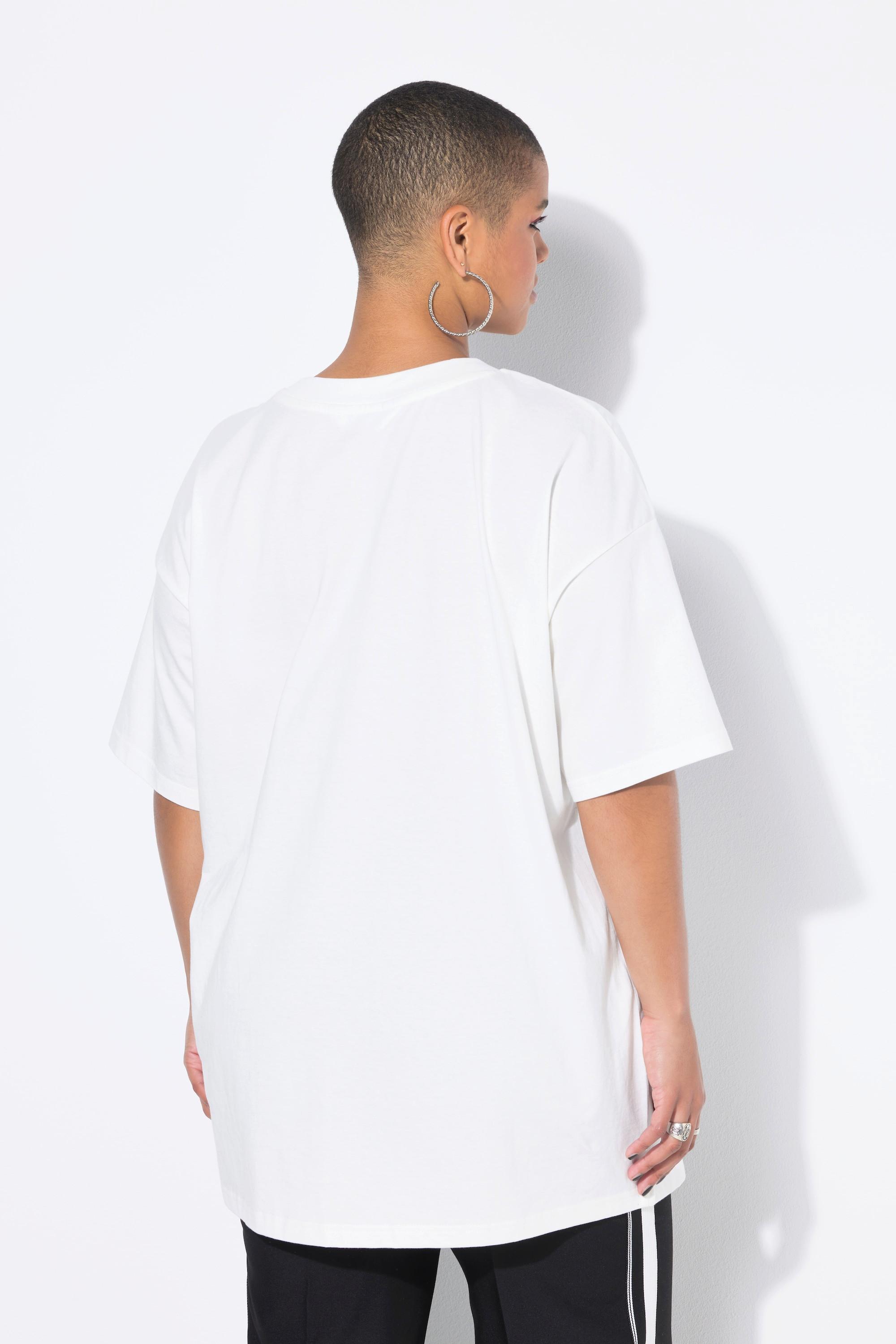 Studio Untold Oversized Fisch Print Halbarm T-Shirt
