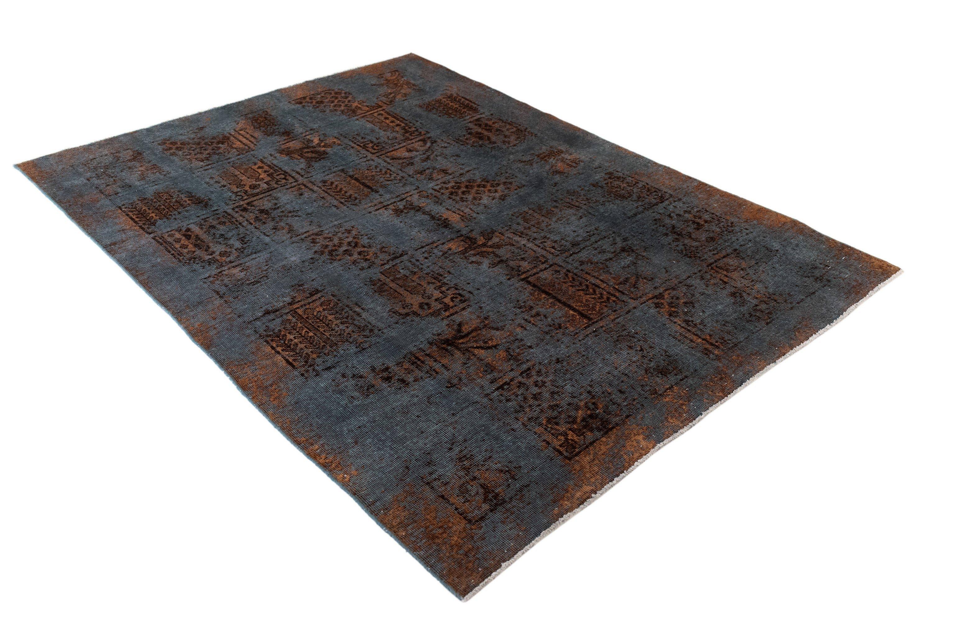 VIDAL Handgemachter Teppich Vintage Royal