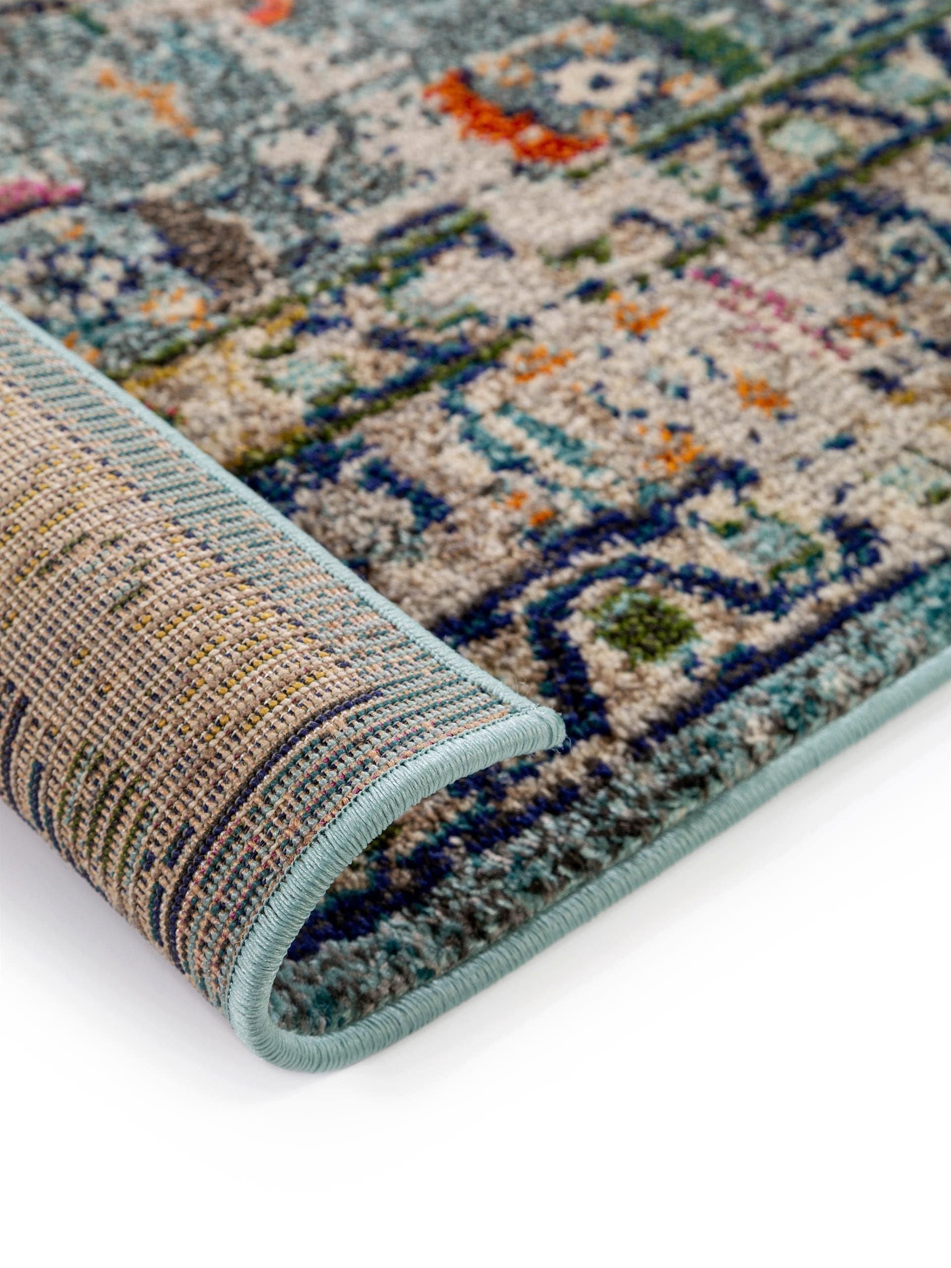 Benuta Teppich Casa Blau