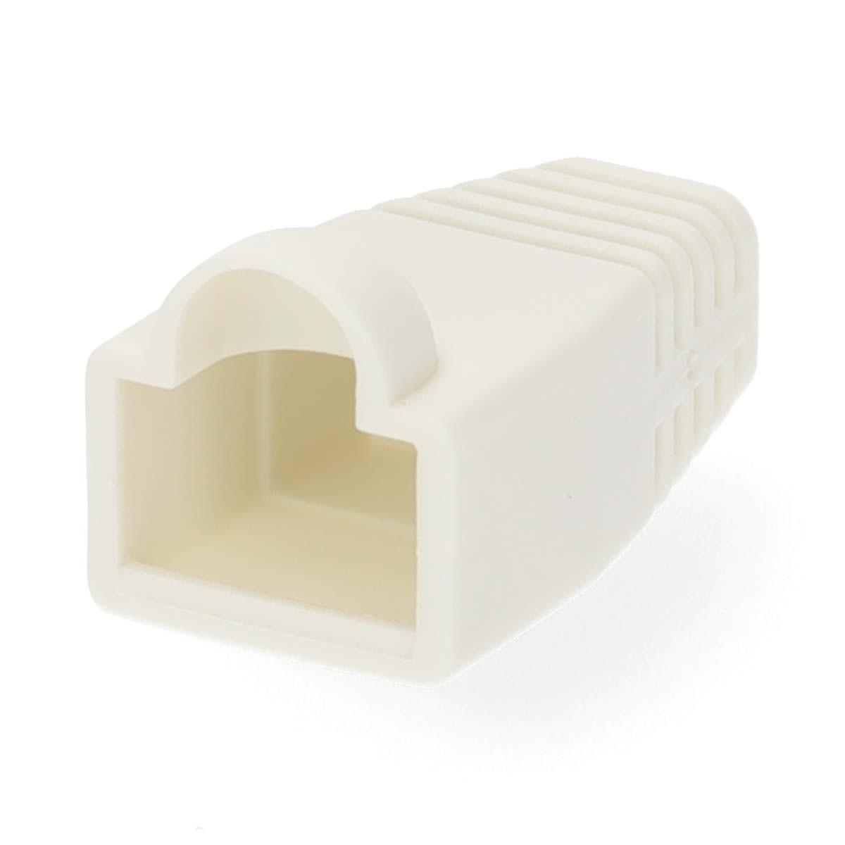 Nedis Zugentlastungshülse | RJ45 | PVC | Weiß | Schachtel | 10 Stück.