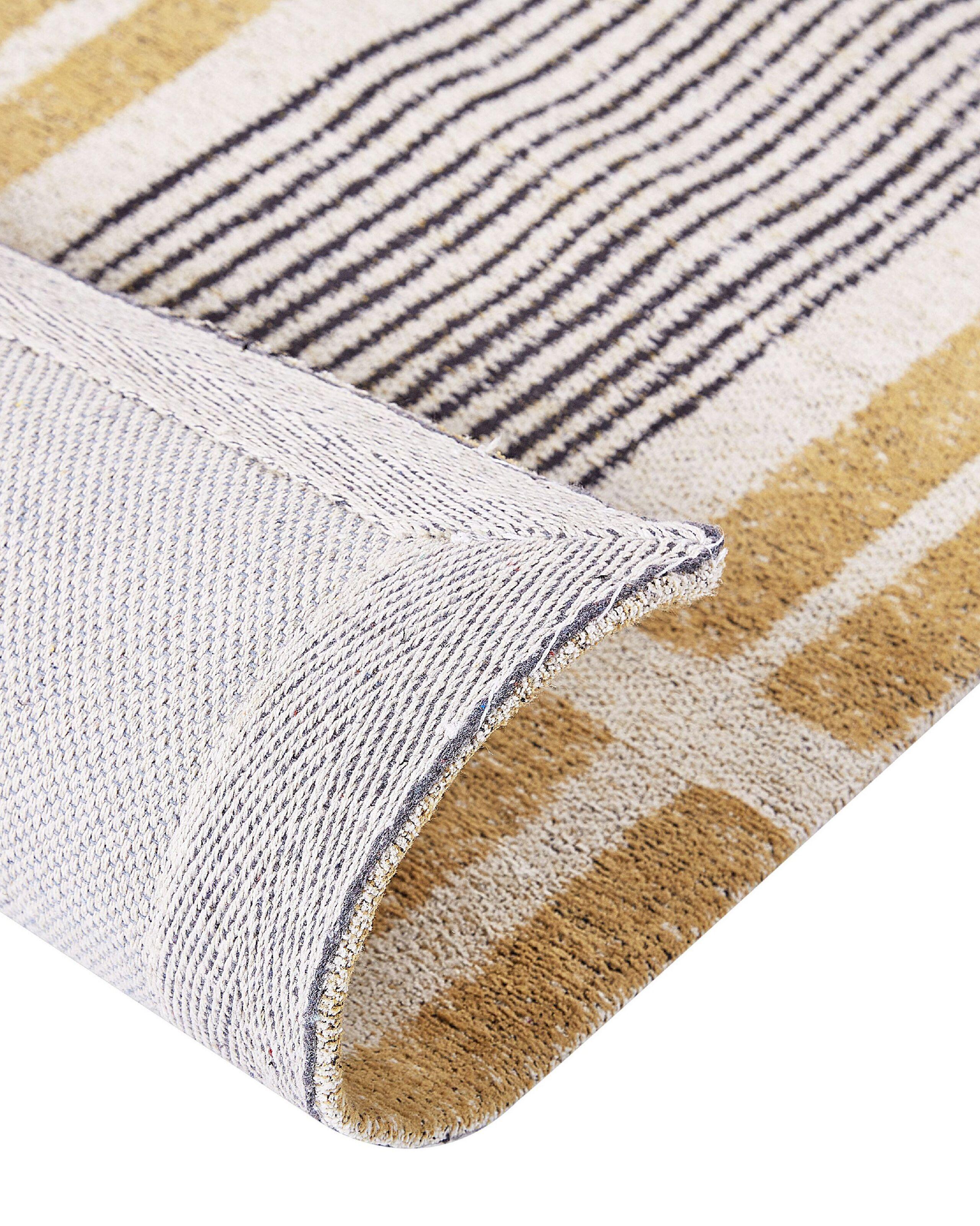 Beliani Teppich aus Baumwolle Boho KATRA