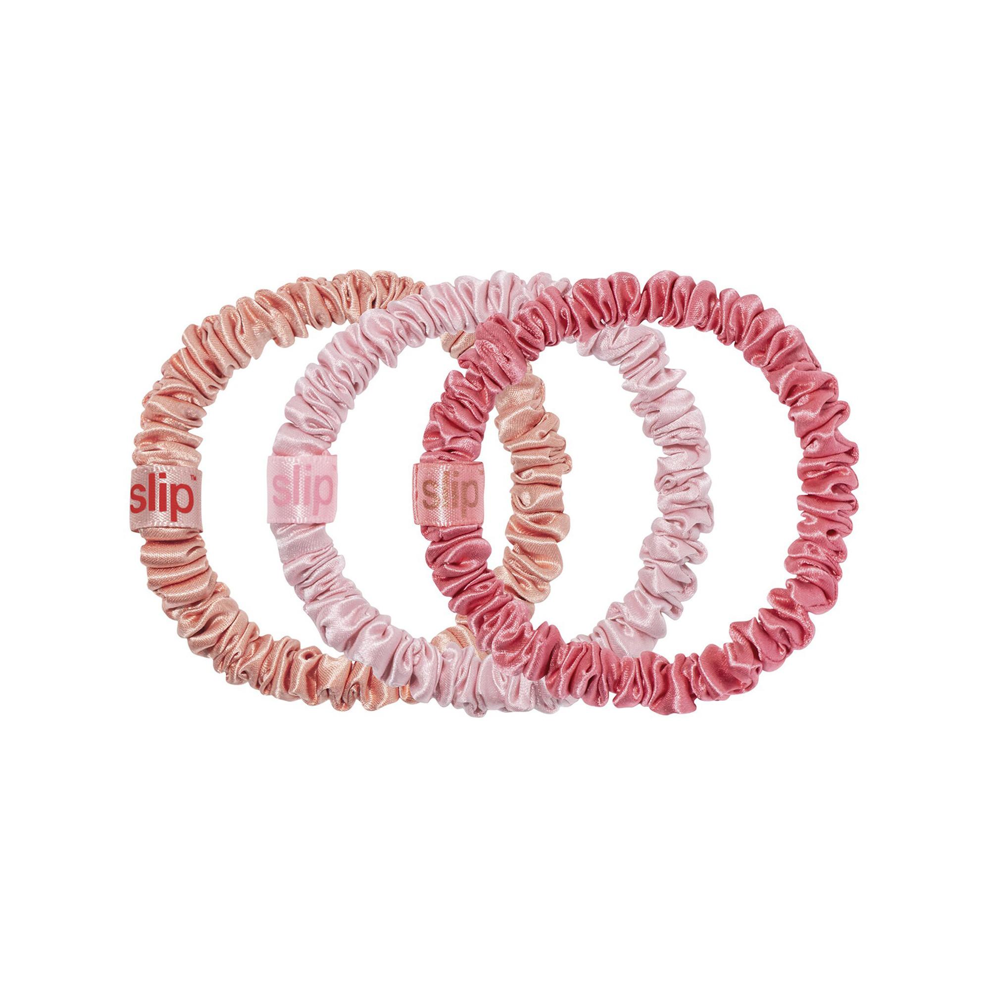 SLIP SILK PILLOWCASE LLC SET Sherbert Trio Sprunchies