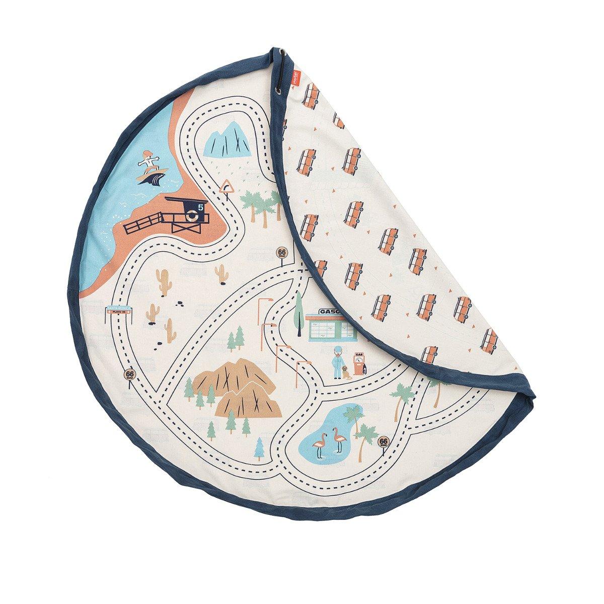 Play&Go Spielsack, L.A. Roadmap Spielzeugsack